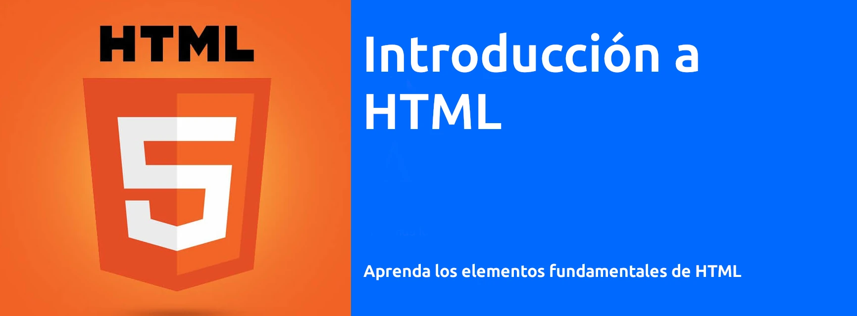 Introducción a HTML