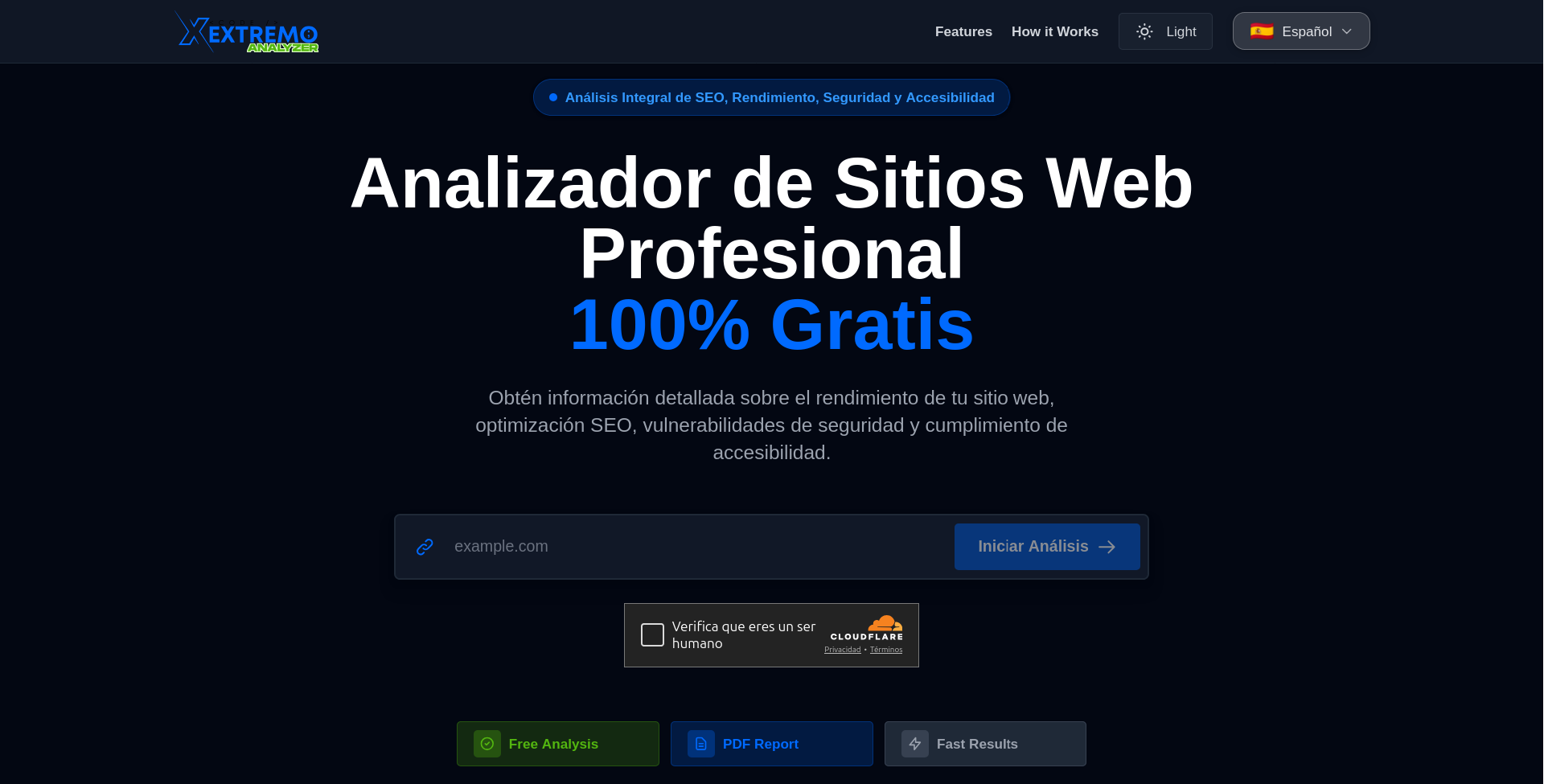 CodeXtremo Analyzer: la herramienta que te dice la verdad sobre tu sitio web