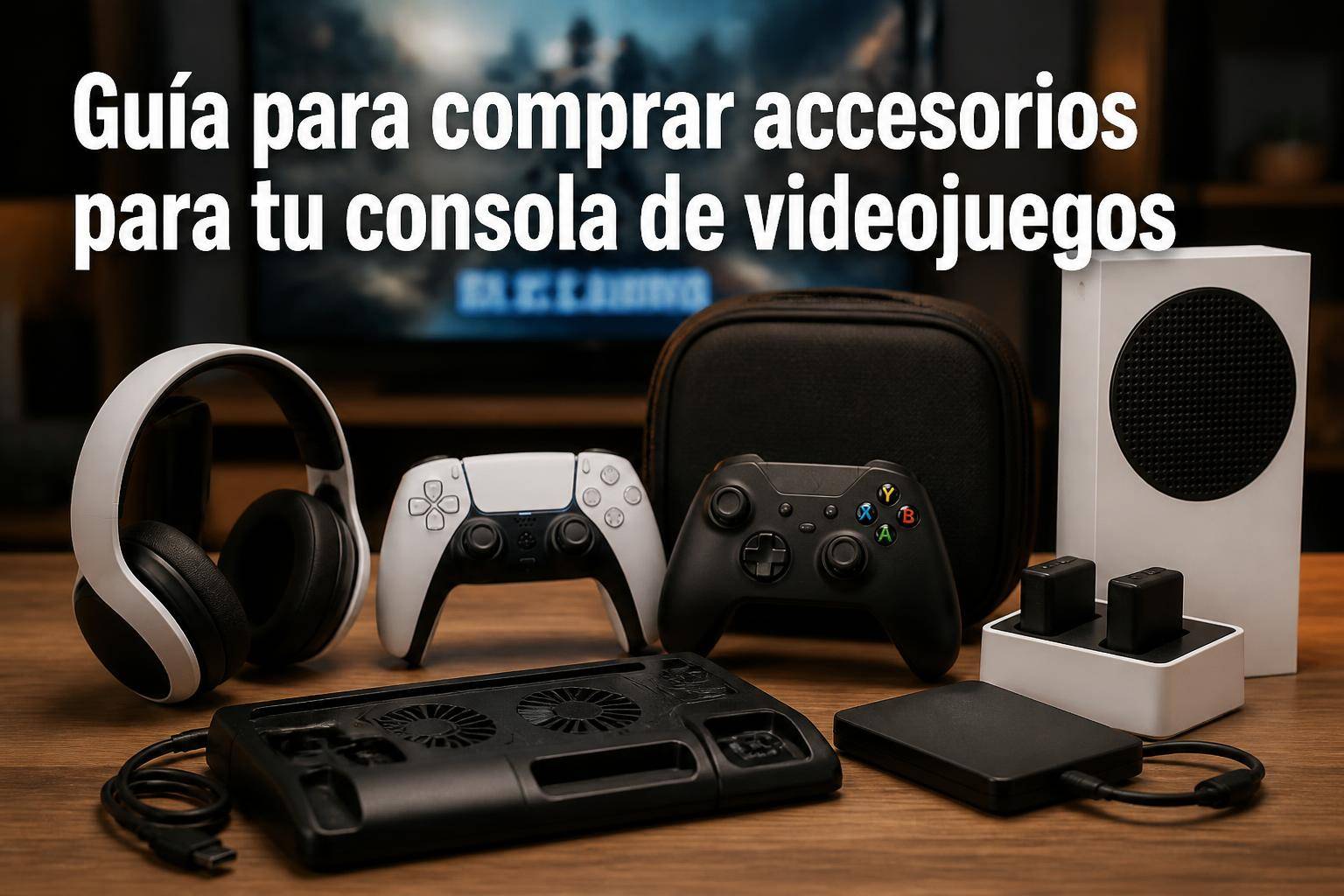 accesorios para consolas de