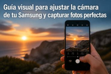 Guía visual para ajustar la cámara de tu Samsung y capturar fotos perfectas