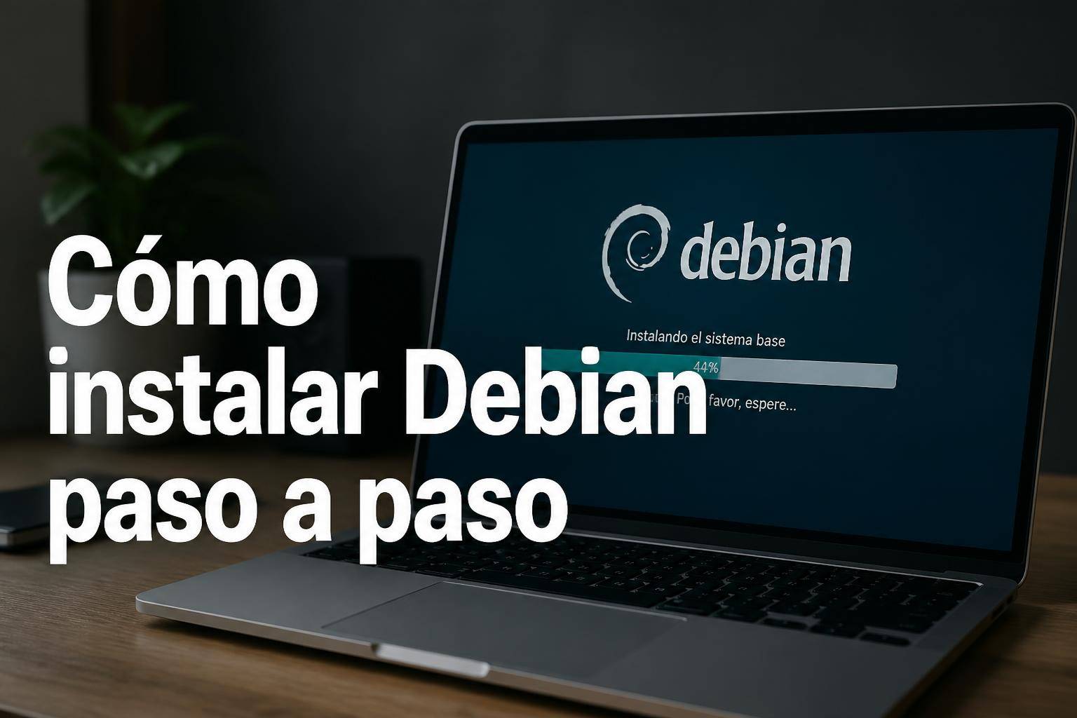cómo instalar Debian