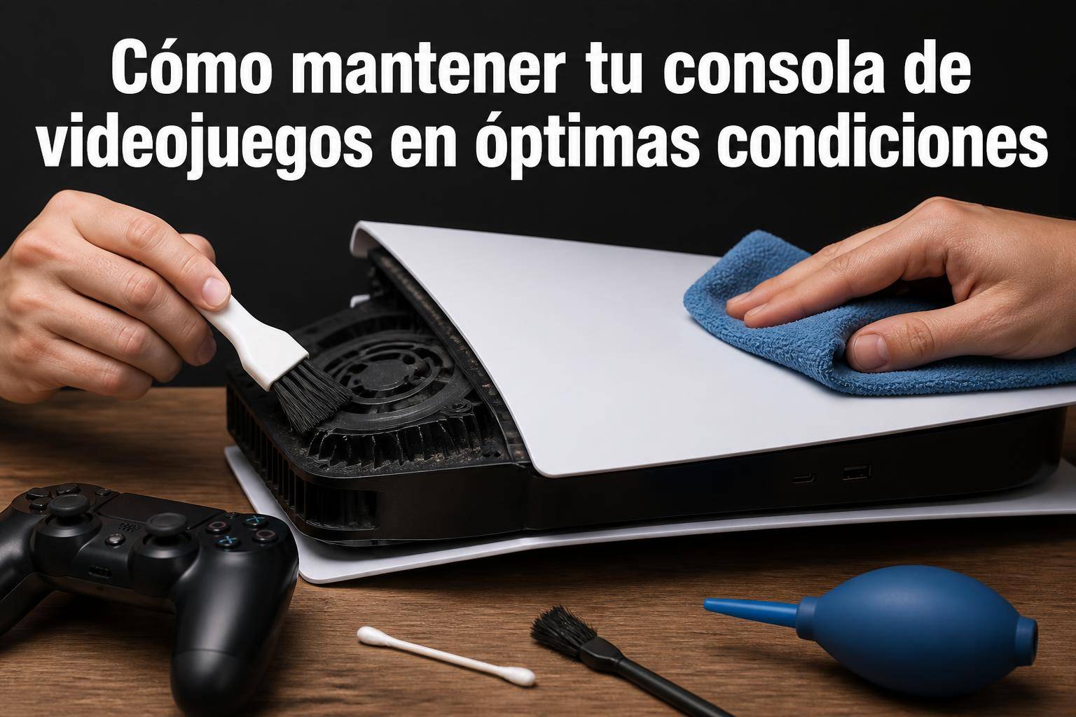 cómo mantener tu consola