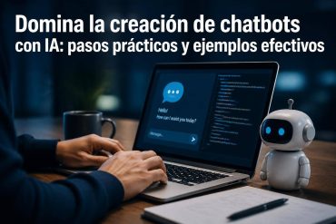 Domina la creación de chatbots con IA: pasos prácticos y ejemplos efectivos