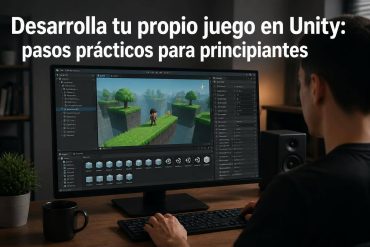 Desarrolla tu propio juego en Unity: pasos prácticos para principiantes