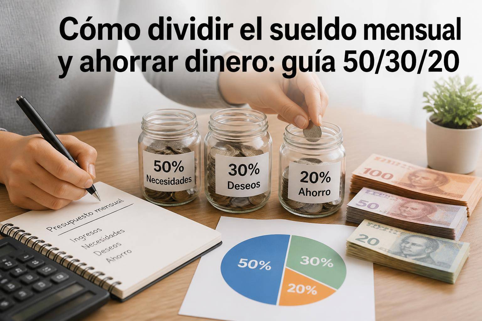 dividir el sueldo mensual