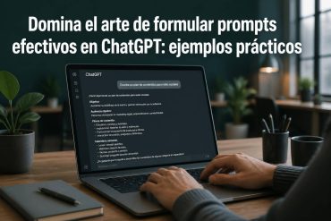 Domina el arte de formular prompts efectivos en ChatGPT: ejemplos prácticos
