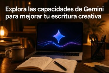 Explora las capacidades de Gemini para mejorar tu escritura creativa