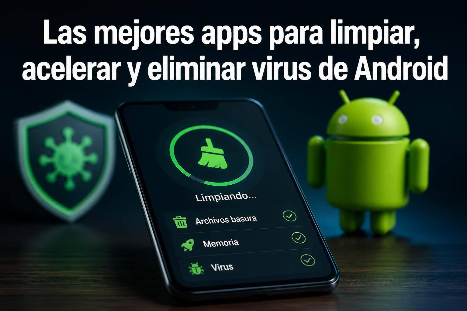 limpiar, acelerar y eliminar