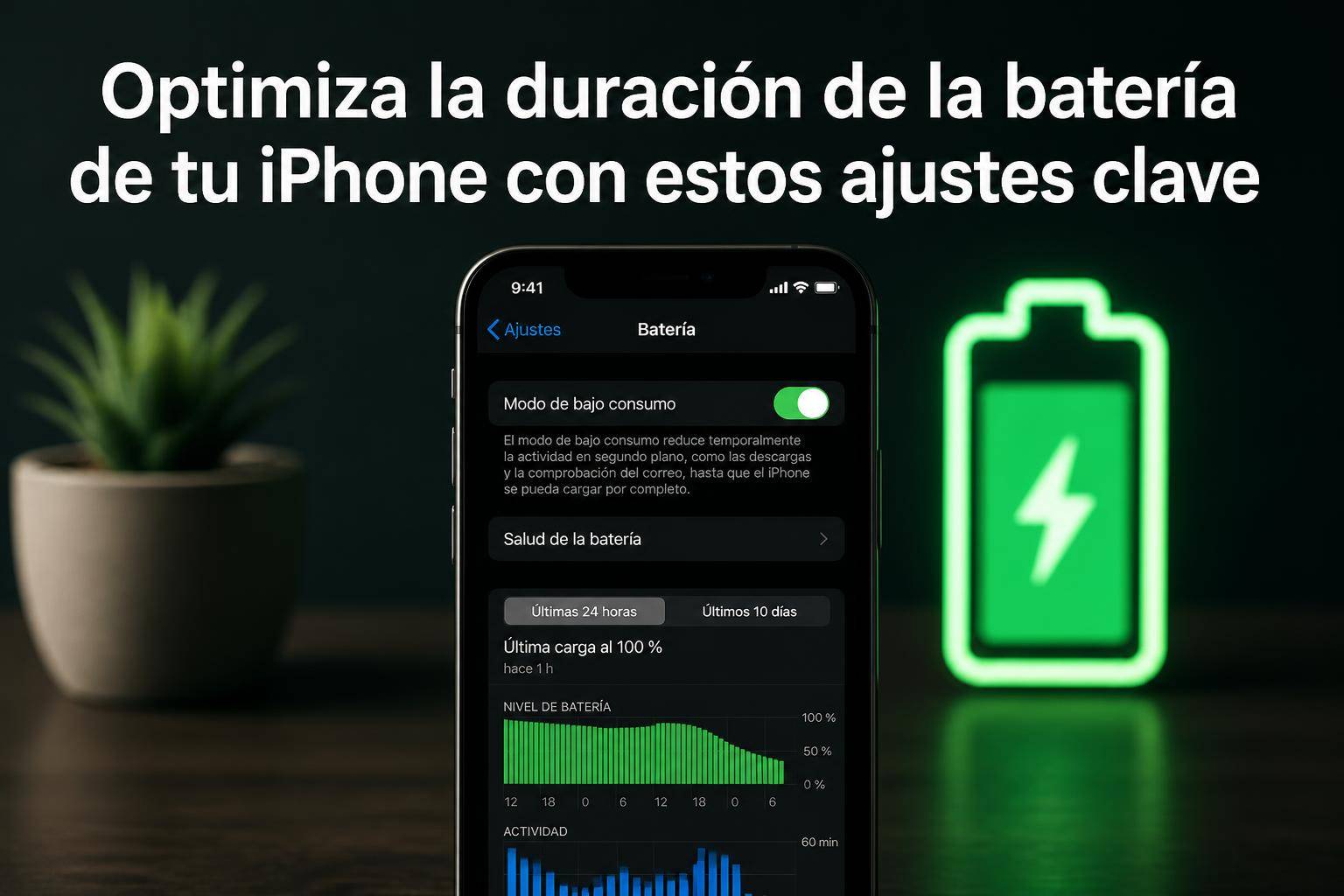 optimiza la duración de