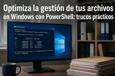 Optimiza la gestión de tus archivos en Windows con PowerShell: trucos prácticos