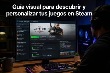 Guía visual para descubrir y personalizar tus juegos en Steam