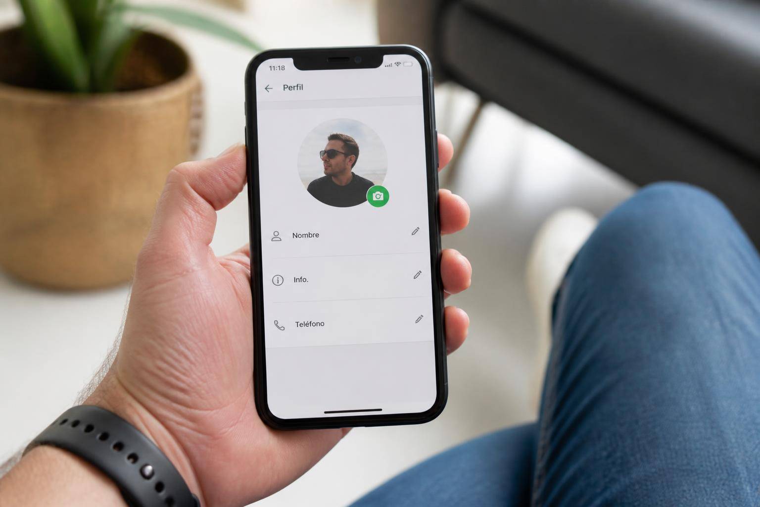 personalizar perfil de WhatsApp