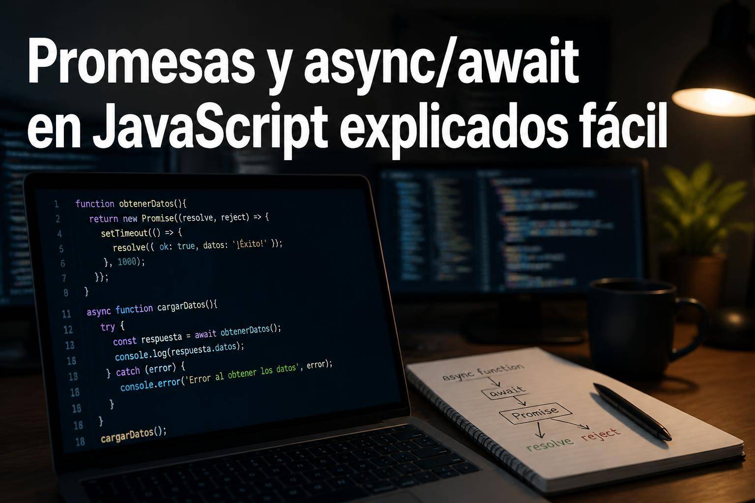 promesas y async/await en