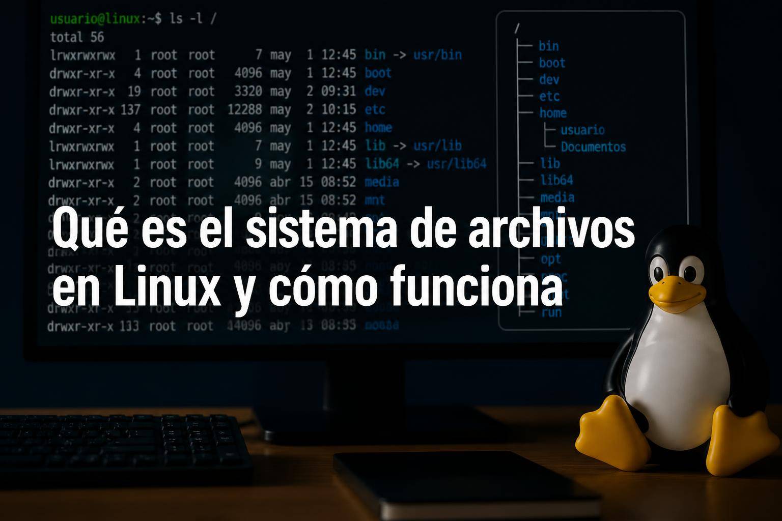sistema de archivos en